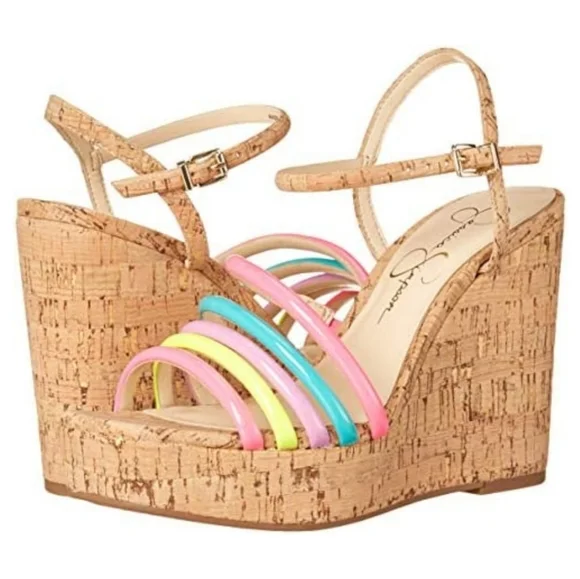 Jessica Simpson Women's Sierah Wedge Sandal 7.5 - Picture 7 of 8